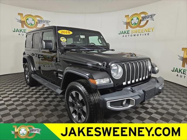 2018 Jeep Wrangler Unlimited Sahara 4x4 2018 Jeep Wrangler Unlimited Sahara 4x4