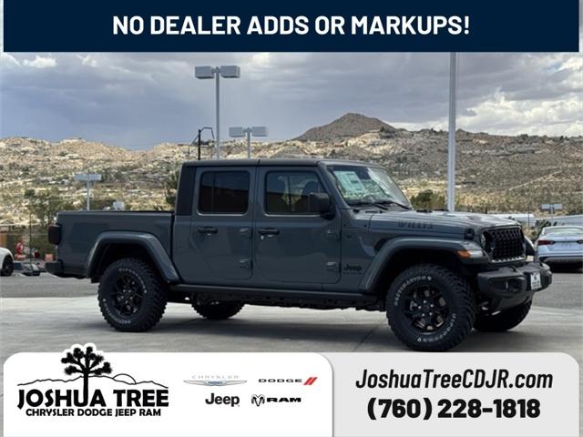 2025 Jeep Gladiator GLADIATOR WILLYS 4X4 2025 Jeep Gladiator GLADIATOR WILLYS 4X4