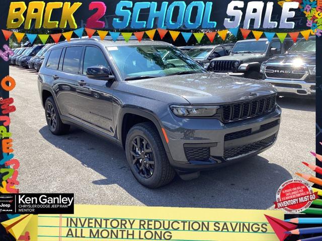 2025 Jeep Grand Cherokee GRAND CHEROKEE L ALTITUDE X 4X4 2025 Jeep Grand Cherokee GRAND CHEROKEE L ALTITUDE X 4X4