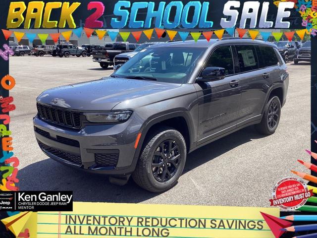 2025 Jeep Grand Cherokee GRAND CHEROKEE L ALTITUDE X 4X4 2025 Jeep Grand Cherokee GRAND CHEROKEE L ALTITUDE X 4X4