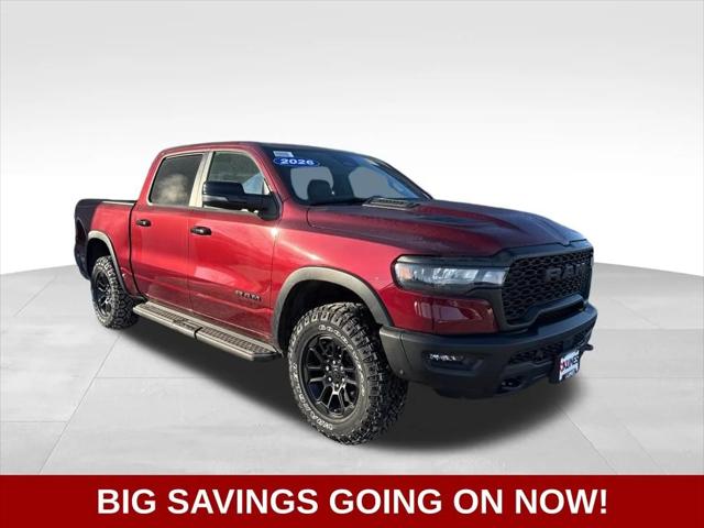 2026 RAM Ram 1500 RAM 1500 REBEL CREW CAB 4X4 57 BOX