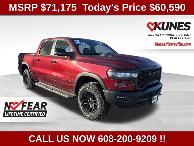 2026 RAM Ram 1500 RAM 1500 REBEL CREW CAB 4X4 57 BOX