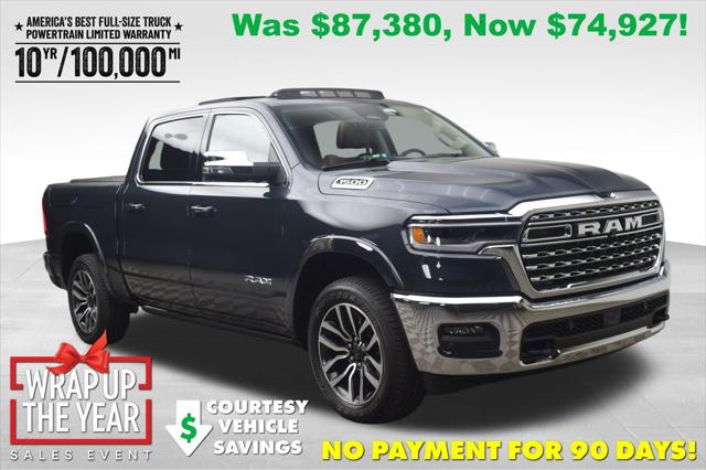 2026 RAM Ram 1500 RAM 1500 LIMITED LONGHORN CREW CAB 4X4 57 BOX