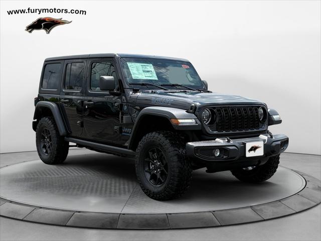 2025 Jeep Wrangler 4xe WRANGLER 4-DOOR WILLYS 4xe