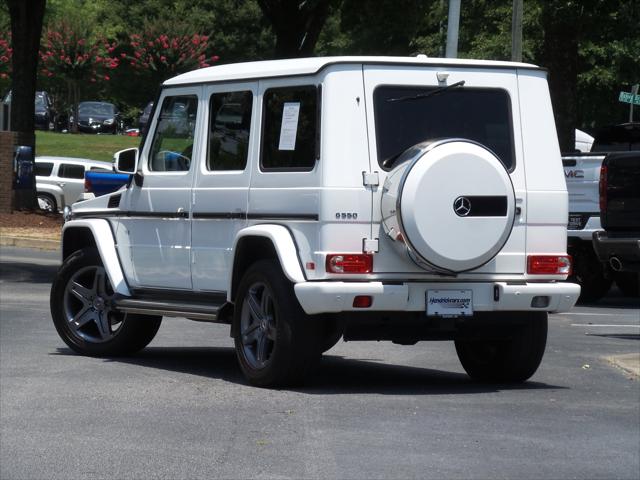 2016 Mercedes-Benz G 550 4MATIC