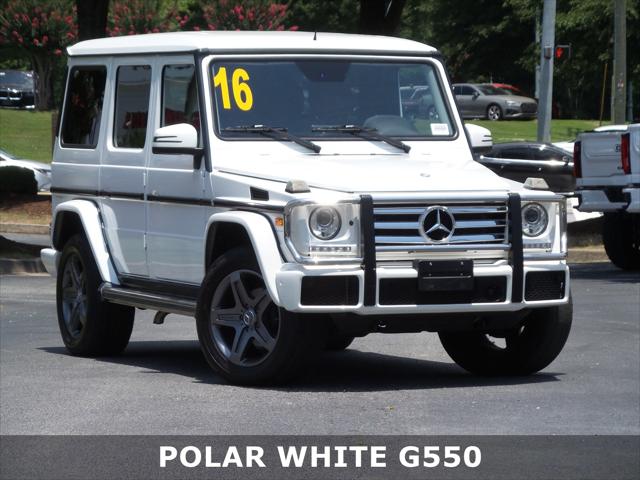 2016 Mercedes-Benz G 550 4MATIC