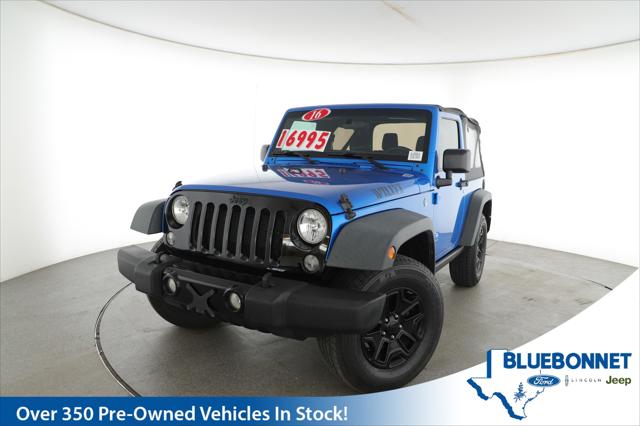 2016 Jeep Wrangler Willys Wheeler