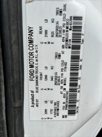 2006 Ford F-750 Unknown