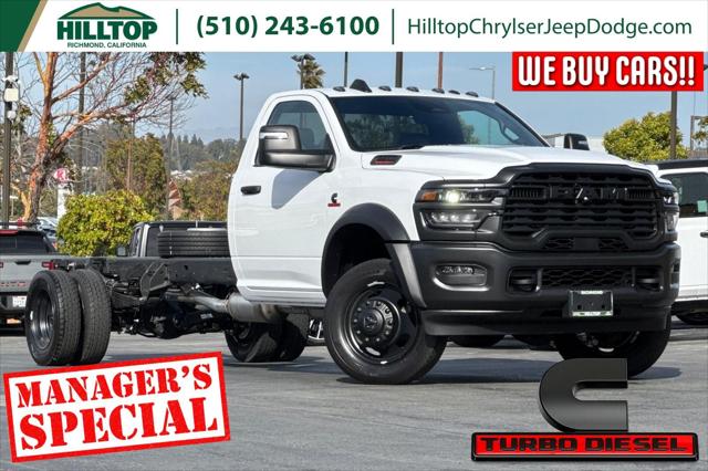 2025 RAM Ram 5500 Chassis Cab RAM 5500 TRADESMAN CHASSIS REGULAR CAB 4X4 120 CA