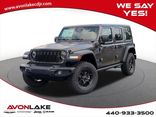 2025 Jeep Wrangler 4xe WRANGLER 4-DOOR WILLYS 4xe