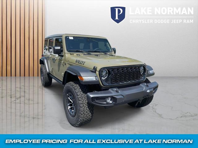 2025 Jeep Wrangler WRANGLER 4-DOOR WILLYS 2025 Jeep Wrangler WRANGLER 4-DOOR WILLYS