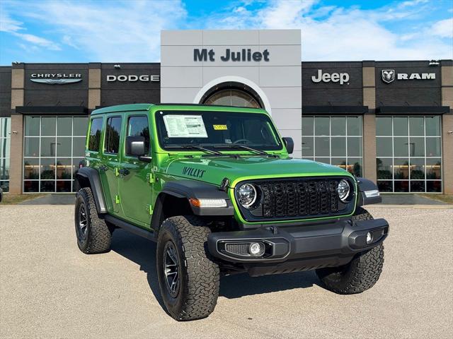 2025 Jeep Wrangler WRANGLER 4-DOOR WILLYS 2025 Jeep Wrangler WRANGLER 4-DOOR WILLYS