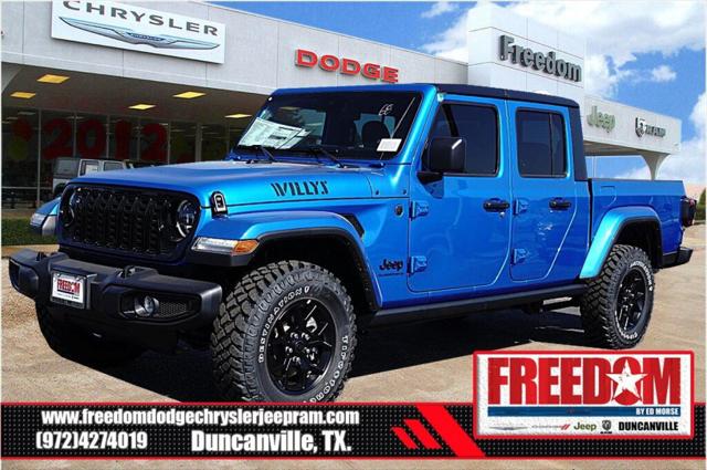 2025 Jeep Gladiator GLADIATOR WILLYS 4X4 2025 Jeep Gladiator GLADIATOR WILLYS 4X4