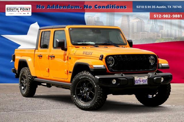 2025 Jeep Gladiator GLADIATOR WILLYS 4X4