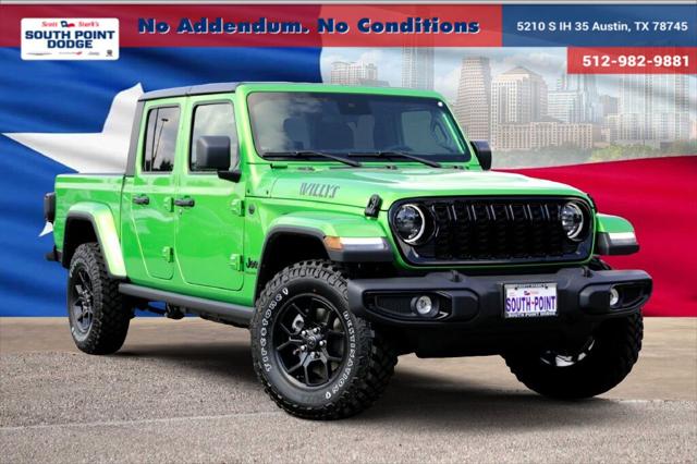 2025 Jeep Gladiator GLADIATOR WILLYS 4X4 2025 Jeep Gladiator GLADIATOR WILLYS 4X4