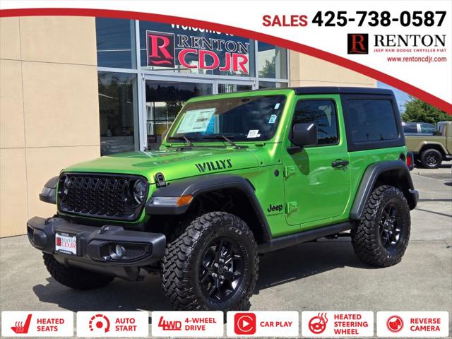 2025 Jeep Wrangler WRANGLER 2-DOOR WILLYS 2025 Jeep Wrangler WRANGLER 2-DOOR WILLYS