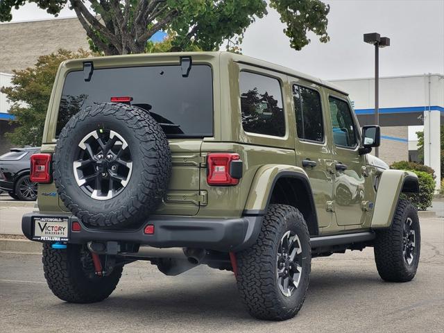2025 Jeep Wrangler 4xe WRANGLER 4-DOOR RUBICON 4xe