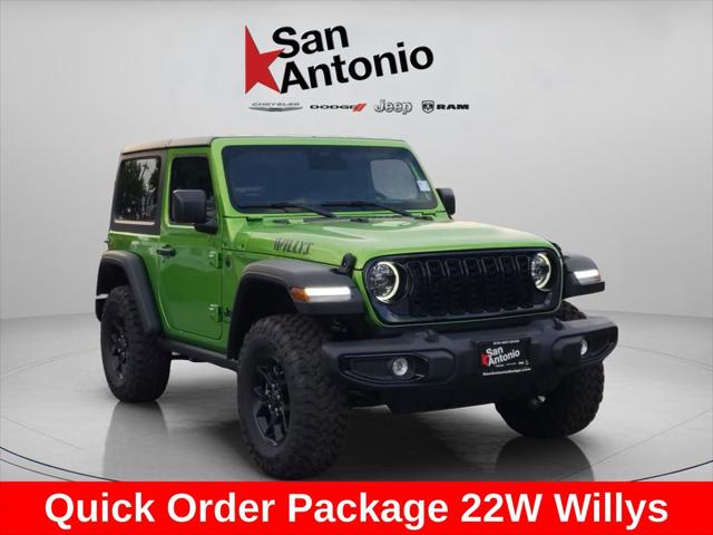 2025 Jeep Wrangler WRANGLER 2-DOOR WILLYS 2025 Jeep Wrangler WRANGLER 2-DOOR WILLYS
