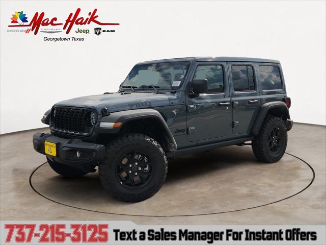 2025 Jeep Wrangler WRANGLER 4-DOOR WILLYS 2025 Jeep Wrangler WRANGLER 4-DOOR WILLYS