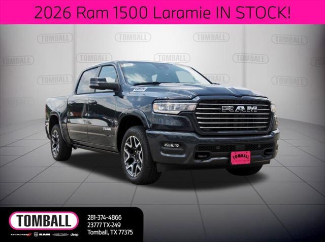 2026 RAM Ram 1500 RAM 1500 LARAMIE CREW CAB 4X4 57 BOX