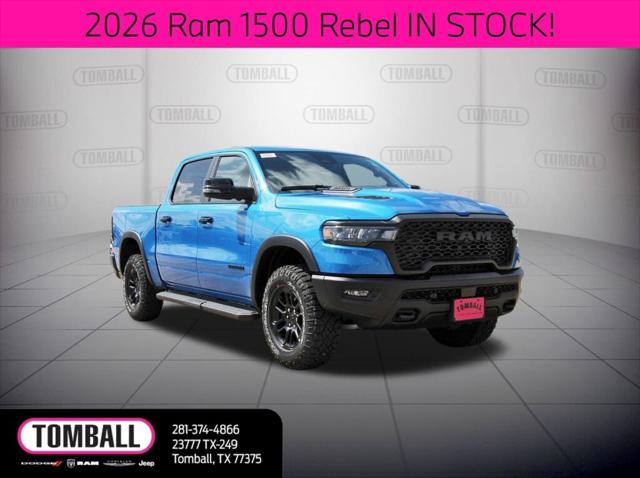 2026 RAM Ram 1500 RAM 1500 REBEL CREW CAB 4X4 57 BOX