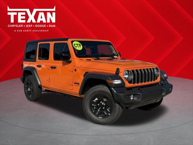 2025 Jeep Wrangler WRANGLER 4-DOOR SPORT 2025 Jeep Wrangler WRANGLER 4-DOOR SPORT