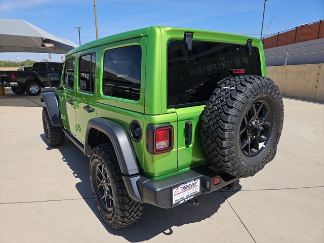 2025 Jeep Wrangler WRANGLER 4-DOOR WILLYS 2025 Jeep Wrangler WRANGLER 4-DOOR WILLYS