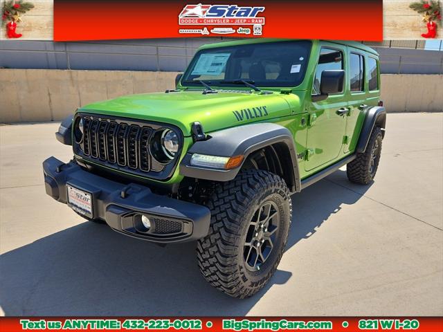 2025 Jeep Wrangler WRANGLER 4-DOOR WILLYS 2025 Jeep Wrangler WRANGLER 4-DOOR WILLYS