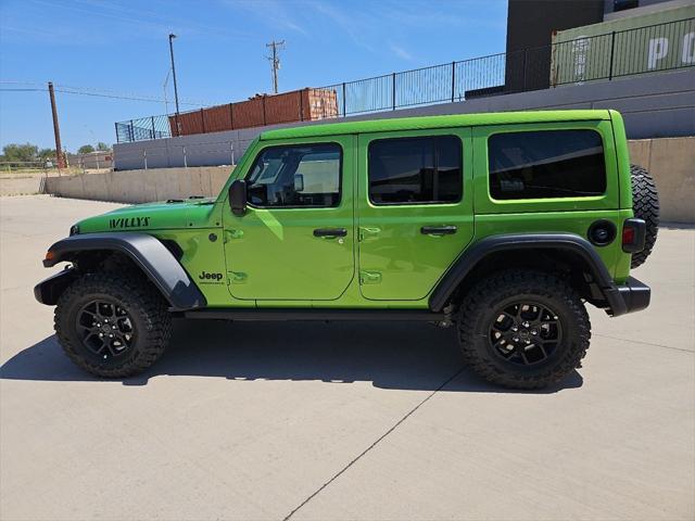 2025 Jeep Wrangler WRANGLER 4-DOOR WILLYS 2025 Jeep Wrangler WRANGLER 4-DOOR WILLYS