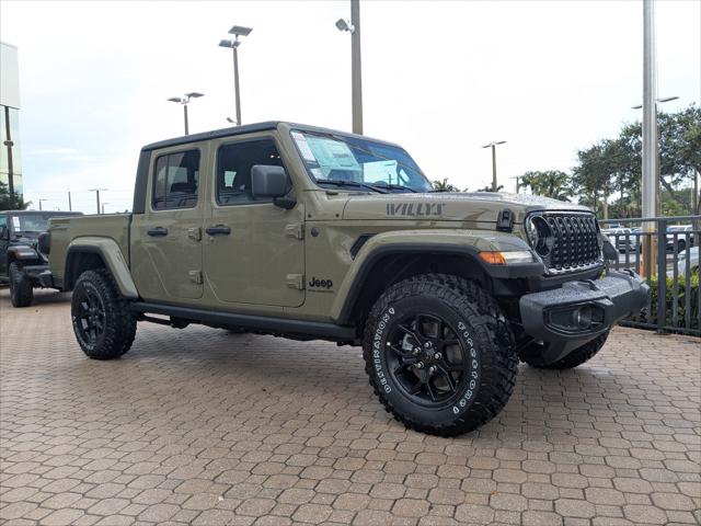 2025 Jeep Gladiator GLADIATOR WILLYS 4X4 2025 Jeep Gladiator GLADIATOR WILLYS 4X4