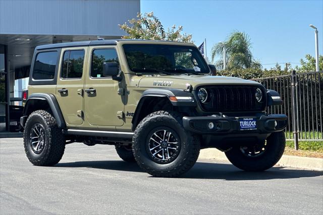 2025 Jeep Wrangler WRANGLER 4-DOOR WILLYS 2025 Jeep Wrangler WRANGLER 4-DOOR WILLYS