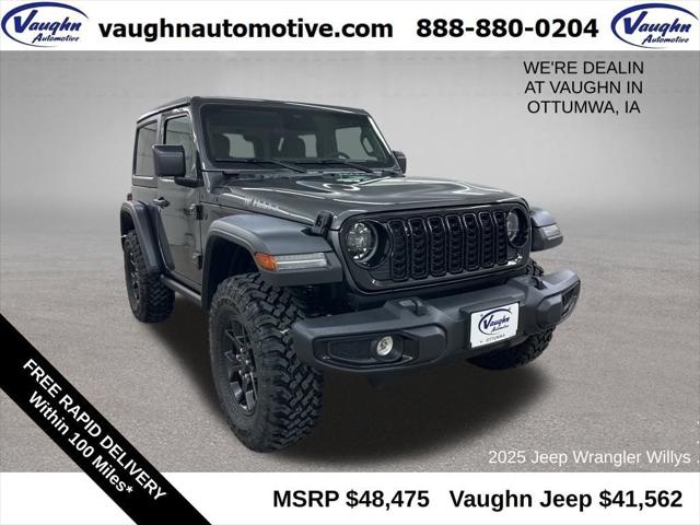 2025 Jeep Wrangler WRANGLER 2-DOOR WILLYS 2025 Jeep Wrangler WRANGLER 2-DOOR WILLYS