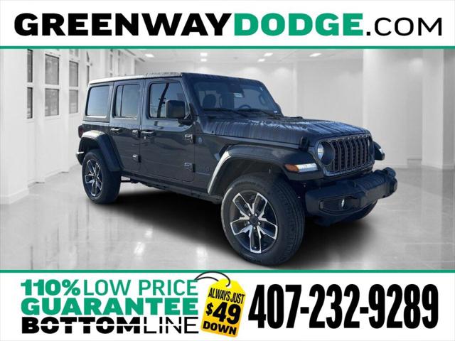 2025 Jeep Wrangler 4xe WRANGLER 4-DOOR SPORT S 4xe
