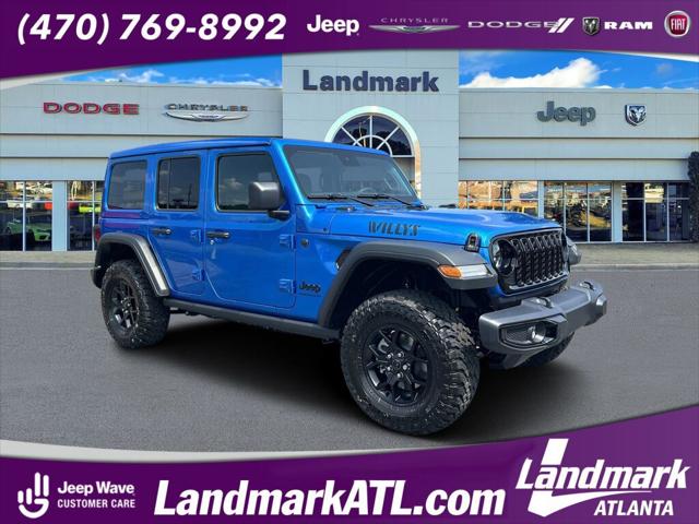 2025 Jeep Wrangler WRANGLER 4-DOOR WILLYS 2025 Jeep Wrangler WRANGLER 4-DOOR WILLYS