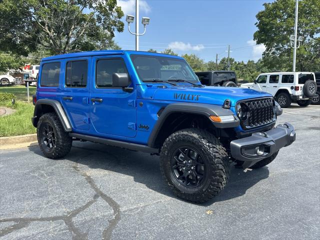 2025 Jeep Wrangler WRANGLER 4-DOOR WILLYS 2025 Jeep Wrangler WRANGLER 4-DOOR WILLYS