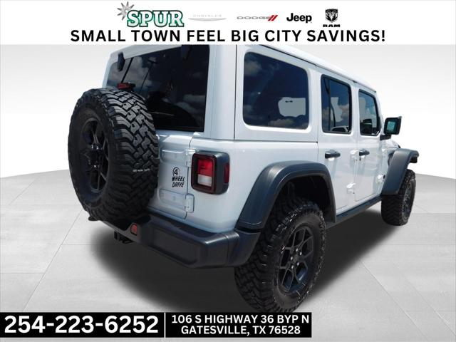 2025 Jeep Wrangler WRANGLER 4-DOOR WILLYS