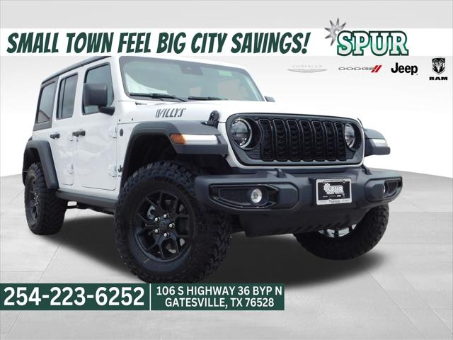 2025 Jeep Wrangler WRANGLER 4-DOOR WILLYS 2025 Jeep Wrangler WRANGLER 4-DOOR WILLYS