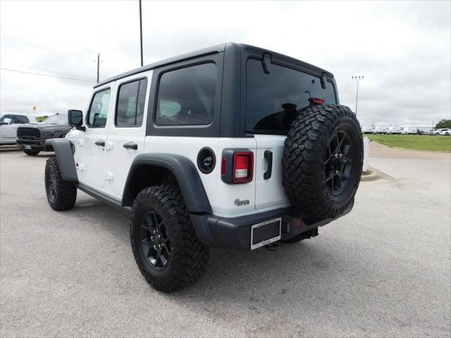 2025 Jeep Wrangler WRANGLER 4-DOOR WILLYS 2025 Jeep Wrangler WRANGLER 4-DOOR WILLYS