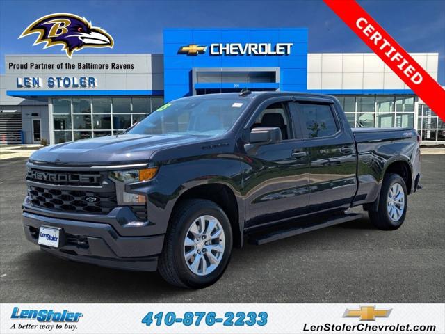 2023 Chevrolet Silverado 1500 4WD Crew Cab Standard Bed Custom