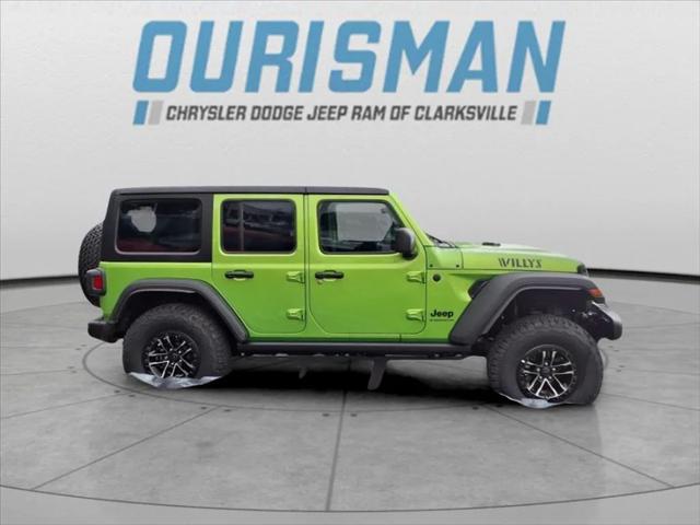 2025 Jeep Wrangler WRANGLER 4-DOOR WILLYS 2025 Jeep Wrangler WRANGLER 4-DOOR WILLYS