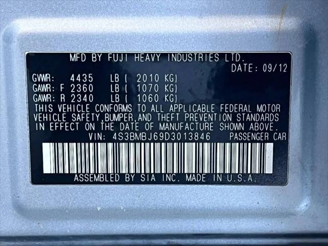2013 Subaru Legacy 2.5i Limited