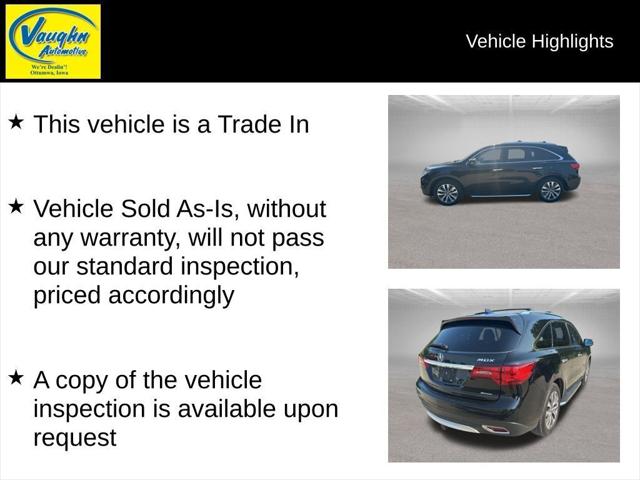 2014 Acura MDX Technology Package