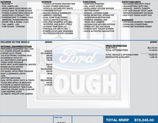 2018 Ford F-250 Platinum