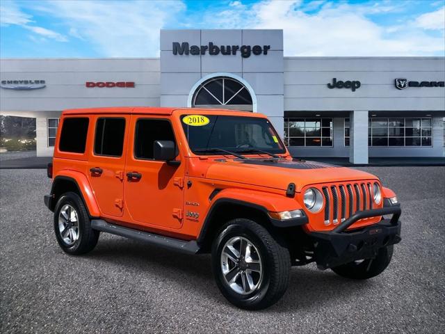2018 Jeep Wrangler Unlimited Sahara 4x4