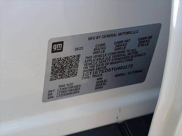 2026 GMC Sierra Extended Range Elevation