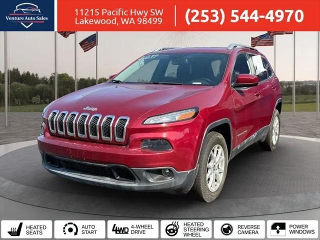 2017 Jeep Cherokee Latitude 4x4 for sale in Lakewood, WA