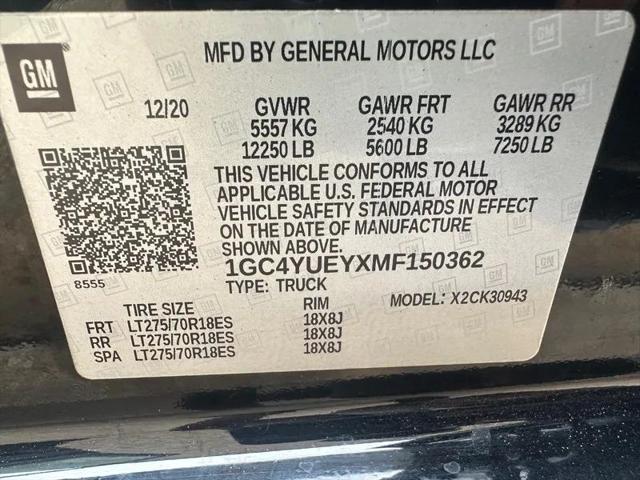 2021 Chevrolet Silverado 3500HD 4WD Crew Cab Long Bed LTZ