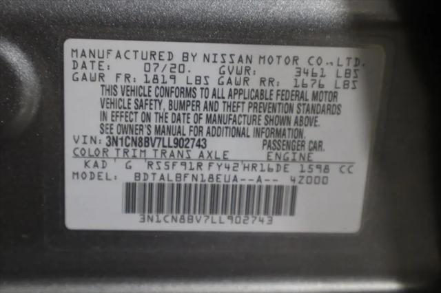 2020 Nissan Versa S 5-Speed Manual Transmission