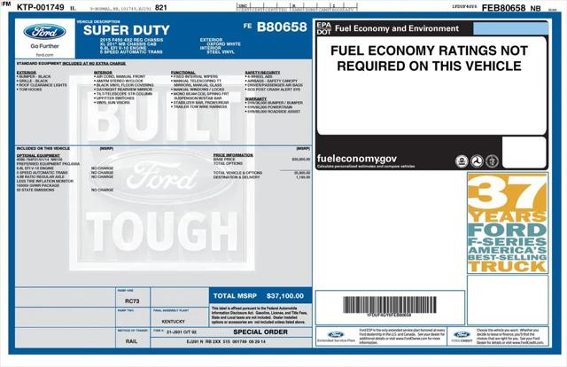 2015 Ford F-450 XL