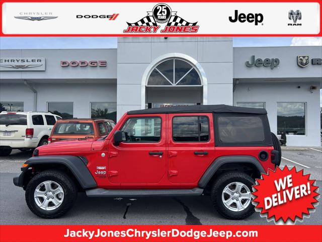 2018 Jeep Wrangler Unlimited Sport S 4x4